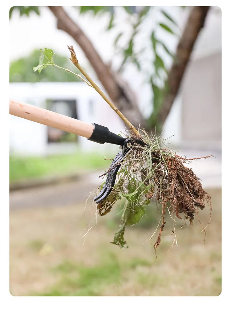 Portabel ogräsrensare – handverktyg för rötter och ogräs (utan skaft)