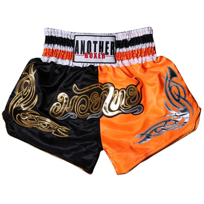 Muay Thai shorts – broderade kickboxningsshorts för vuxna & barn