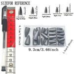 Sänken set – 32 st bullet weights 3,5–14 g