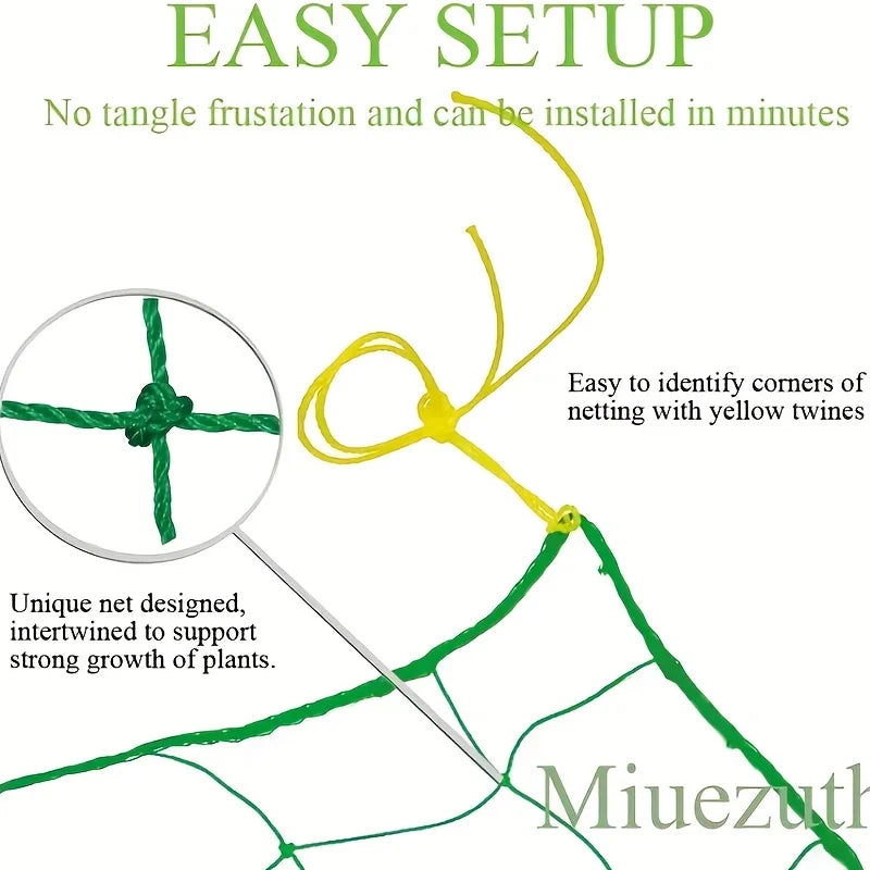 Klätternät för Växter