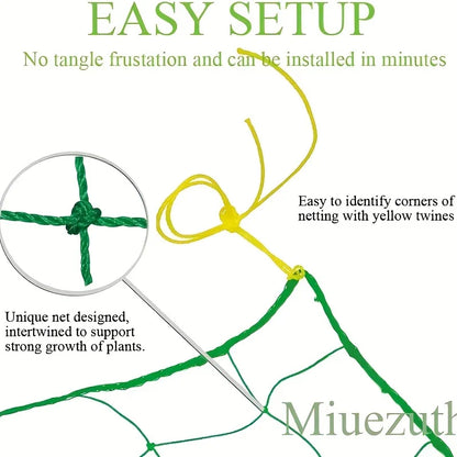 Klätternät för Växter