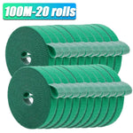 Justerbara växtband med kardborre – 5–120 m återanvändbara växtstöd