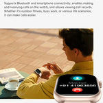 Smartklocka Nova (2,01” AMOLED – sport & hälsa, vattentät)