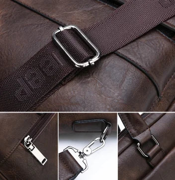 Stor portfölj herr – vattentät businessväska med flera fack