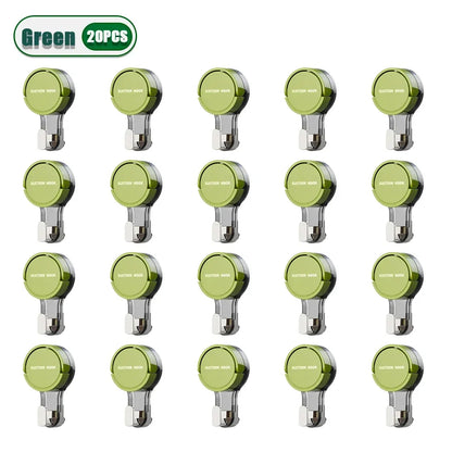 SugKrok™ – 1-30-pack Vakuumkrokar för Badrum & Kök