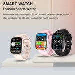 Smartklocka Nova (2,01” AMOLED – sport & hälsa, vattentät)