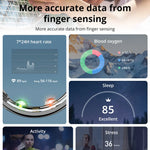 Smart ring – sömn & hälsomonitor med laddfodral