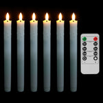 LED stearinljus med timer & fjärrkontroll – fladdrande låga