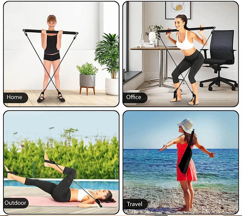 FlexiStång – Träningsstång med motståndsband