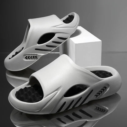 Herrsandaler – halkfria sommar-/badtofflor unisex