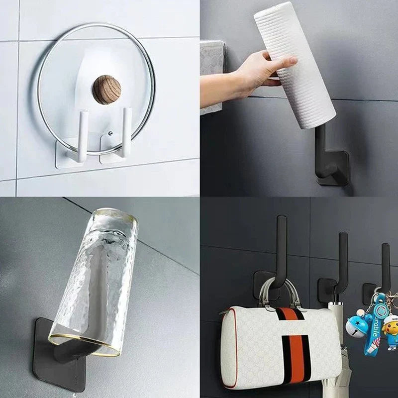 Självhäftande krokar (2/4-pack)