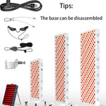 LED ljuspanel dual chip – rött & infrarött ljus för ansikte & kropp