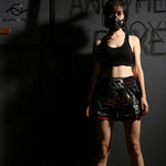 Muay Thai shorts – broderade kickboxningsshorts för vuxna & barn