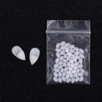 Vampyrtänder halloween – löständer med lim för cosplay & fest