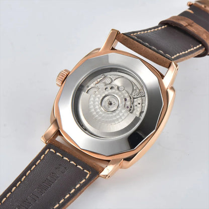 Herrklocka automatisk 46mm safirglas