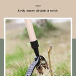 Portabel ogräsrensare – handverktyg för rötter och ogräs (utan skaft)