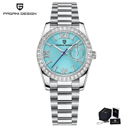 Klocka Lovisa (elegant damklocka 32 mm med safirglas & vattenskydd)