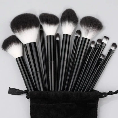 Sminkborstar set – 13 delar