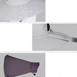 Hengittävästä kankaasta valmistettu aurinkohattu – kokoontaitettava ulkohattu vaellukseen ja kalastukseen