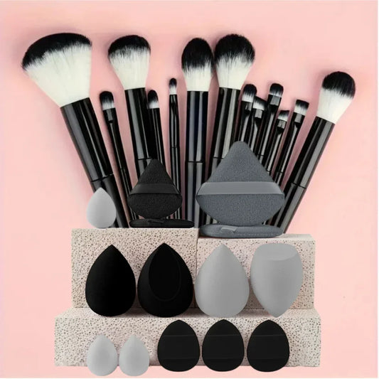 Sminkborstar set – 13 delar