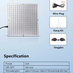 LED-valopaneeli 225 diodia – ihonhoitoa ja kivunlievitystä