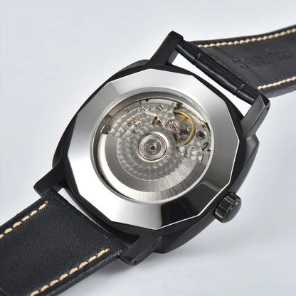 Herrklocka automatisk 46mm safirglas