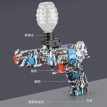 MultiSkinGelGun™ – Elektrisk Gel Gun med Flera Hudfärger