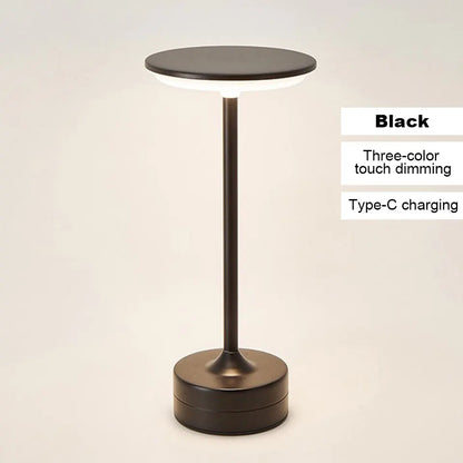 NattLjus™ – Bärbar LED Bordslampa med Touch & USB-Laddning