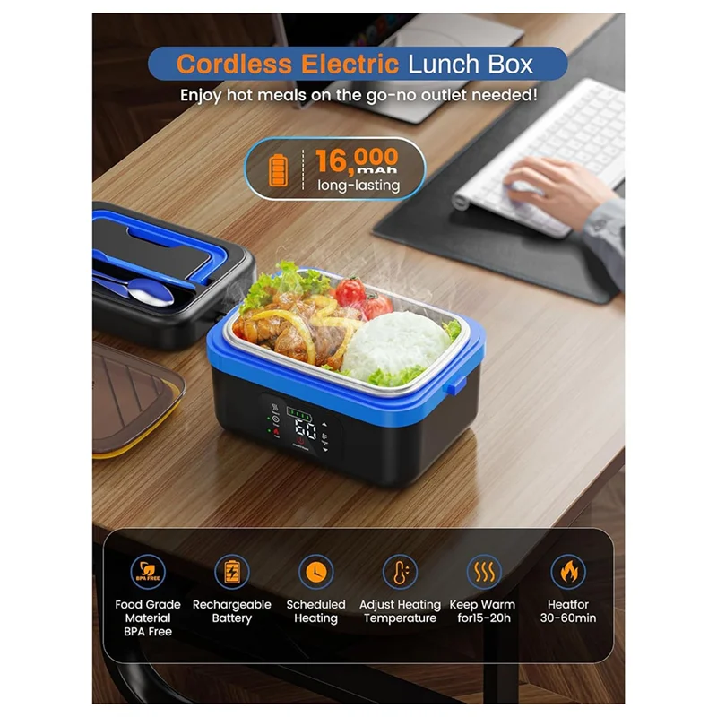 Elektrisk lunchlåda – värmelåda för resor & kontor