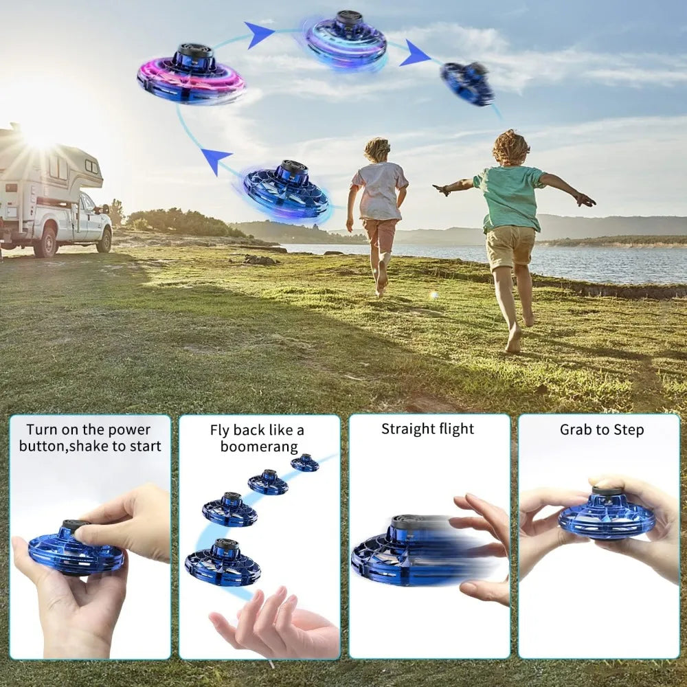 UFO mini drönare – handstyrd inomhus/utomhus leksaksdrönare
