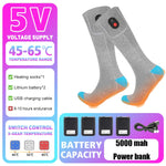 Uppladdningsbara Värmestrumpor – Vinterkomfort