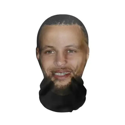 3D ansiktsmask cosplay – realistisk helmask för fest & halloween