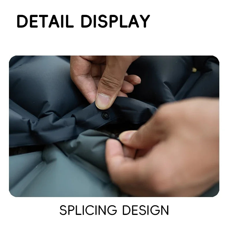 Uppblåsbar Campingmatta med Kuddfunktion