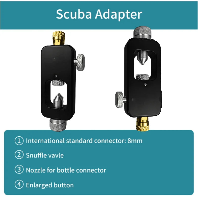 Mini dykflaska 0,5 L – snorkel & dykutrustning för undervattenssimning