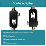 Mini dykflaska 0,5 L – snorkel & dykutrustning för undervattenssimning