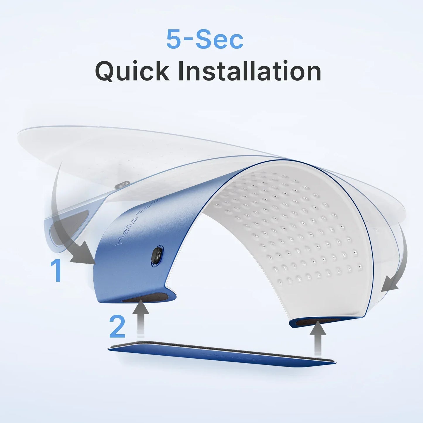 LED mask – rött ljus & infraröd hudterapi