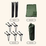 Hopfällbar Campingbädd i Aluminium