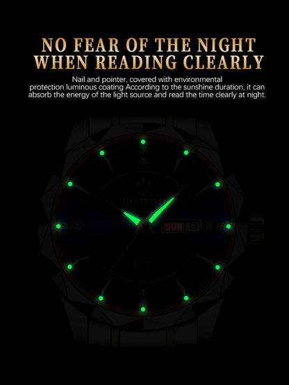 Klocka Ingrid (damklocka i silverfärg med datum & vattenskydd)