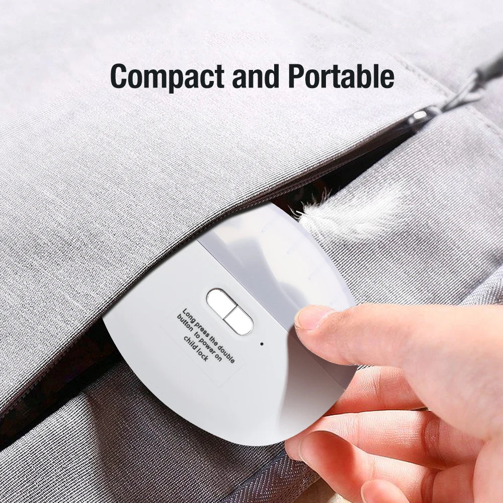 Elektrisk nagelklippare med ljus – automatisk nageltrimmer