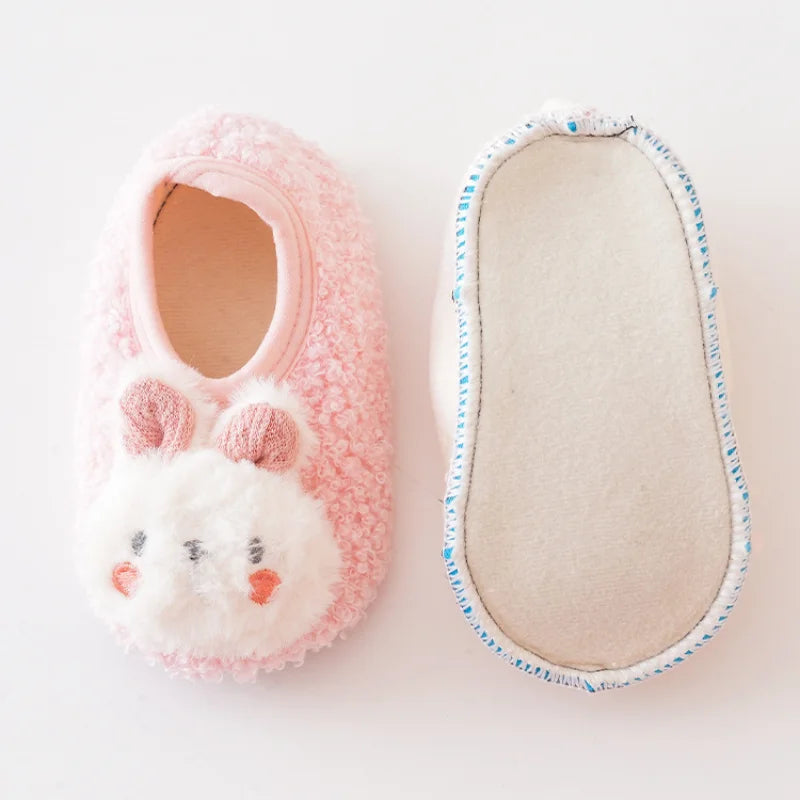 Rabbit Socks™ – Pehmeät talvitossut lapsille liukuesteellä