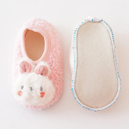 Rabbit Socks™ – Pehmeät talvitossut lapsille liukuesteellä