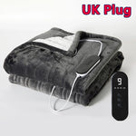 Smart Elektrisk Filt – Flanell och Lammskinn