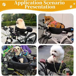 Hundcykelkorg med sele