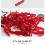 Mjuka beten – röda maskar med doft för fisk