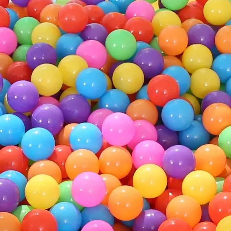 100-pack Mjuka Lekbollar – För Pool & Lek