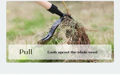 Portabel ogräsrensare – handverktyg för rötter och ogräs (utan skaft)