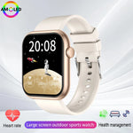 Smartklocka Nova (2,01” AMOLED – sport & hälsa, vattentät)