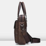 Stor portfölj herr – vattentät businessväska med flera fack