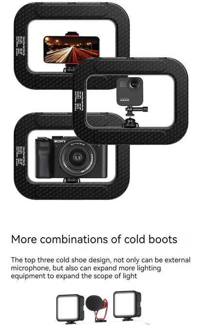 Handhållen LED Selfie-lampa