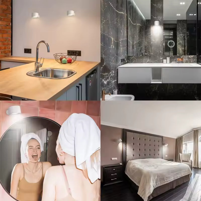 Varustadens Vägglampa – Sladdlös, Stilren & Fjärrstyrd